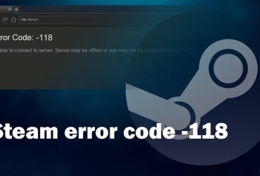 Steam Error Code 118